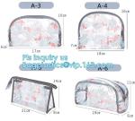 wholesale makeup bag travel pvc zipper bag, Organic Plastic PVC Bags Travel