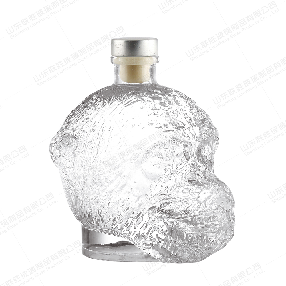 Clear Glass Bottle for Drinks Glass Oil Bottles Glass Wine Bottles