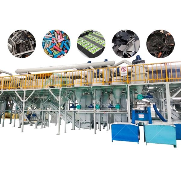 Waste Cellphone Lithium Ion Battery Recycling Plant Machine for Sustainable