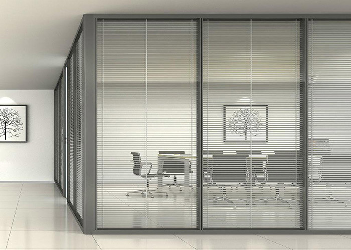 Electric Louver Partitions Glass Partition Wall With Control Privacy Acoustic Room Manufacturers
