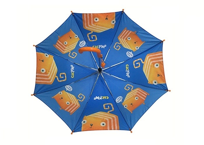 Automatic Small Personalized Kids Umbrella For Children Pongee Digital Printing