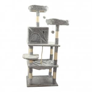 Wholesale Cute Custom Made Cat Climbing Frame Tree With Cardboard Scratcher Safety 4 Ft 5 Feet 48 Inch from china suppliers