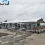 Mixed Custom Party Tents Waterproof PVC Roof for Trade Show Events