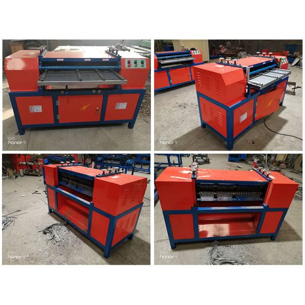 Mechanical Scrap Metal Recycling Machine Air Condition Scrap Radiator Separating Machine