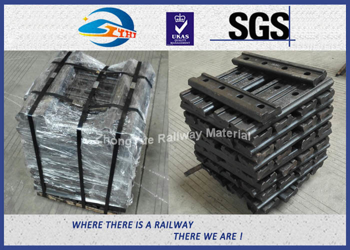 High performance light fish plate rail joint bar for rail track