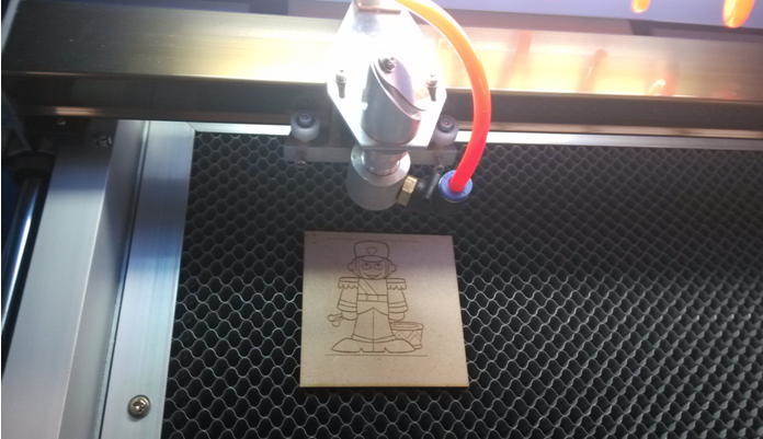 High Power CNC Laser Engraving Machine Water Cooling System For Food Packaging