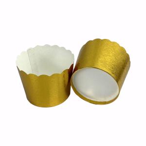 Wholesale Embossed Aluminum Foil Round Baking Trays Cupcake Paper Cups from china suppliers