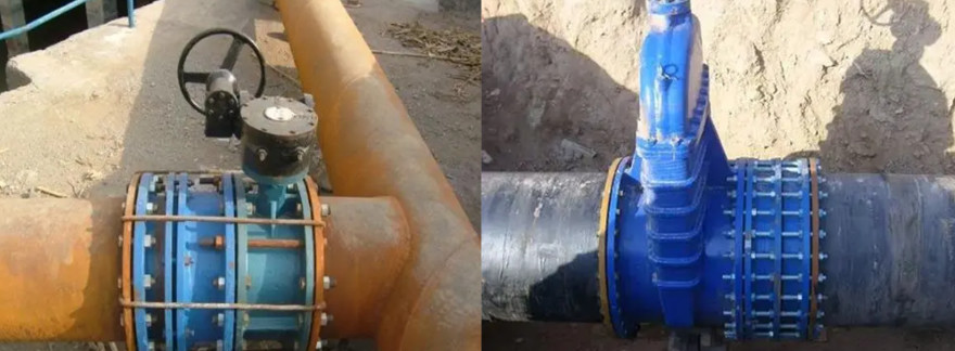 DN600 PN16 Pipe Fittings Double Flange Flexible Dismantling Coupling SS304 SS316 Dismantling Joint