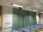Primary School Classroom RAL Painting Wood Wool Cement Acoustic Panel Sound