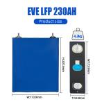 China to Ukraine Grade A+ 3.2V 230AH LiFePo4 Battery-4pcs