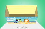 Half Pallet 350gsm CCNB Corrugated Packaging Boxes SGS For Toys