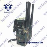 5.8G WiFi RF Backpack Signal Jammer 90W GSM DCS Anti Terrorism
