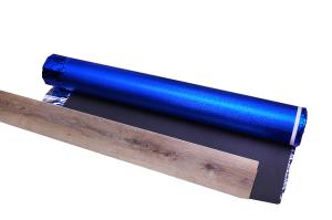 Wholesale SGS Aluminum Film EVA Foam Underlayment Blue 3mm Foam Underlay from china suppliers