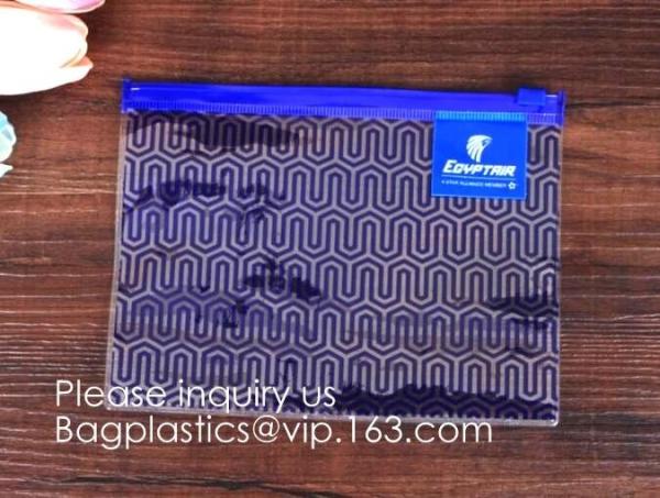 Travel Toiletry Bag, Waterproof PVC Cosmetic Pouch Organizer, Quart Size Zipper