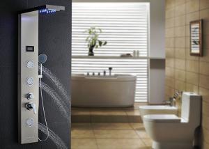 Wholesale Sprayed LED Light Waterfall Shower Panel 35 - 65℃ Temperature Range ROVATE from china suppliers