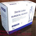 Surgical Gloves, Medical Examination Latex Gloves| 5 Mil Thick, Powder-Free,