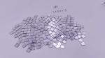 3*3*0.3mm Colorless CVD Lab Grown Diamonds Chemical Vapor Deposition Diamond