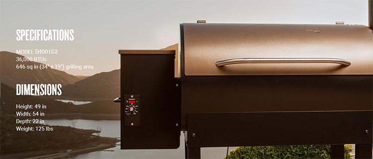 Charcoal Wood Pellet Burning Grills / Flame Safety Wood Chip Smoker Grill
