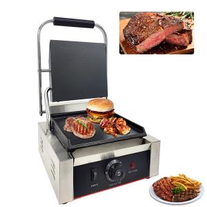 Wholesale Electric Griddle Panini Grill Sandwich Maker Contact Grill Machine 1800W Easy to Clean from china suppliers