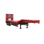 1310mm Wheel Base Three-Axle Semi-Trailer for Construction Machinery Transportat
