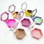 350g Logo Printed Paper Lash Boxes Custom Marble Glitter Eyelash Packaging