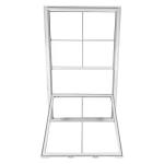 OEM UPVC Single Hung Window Sash Replacement Double Glazed For House