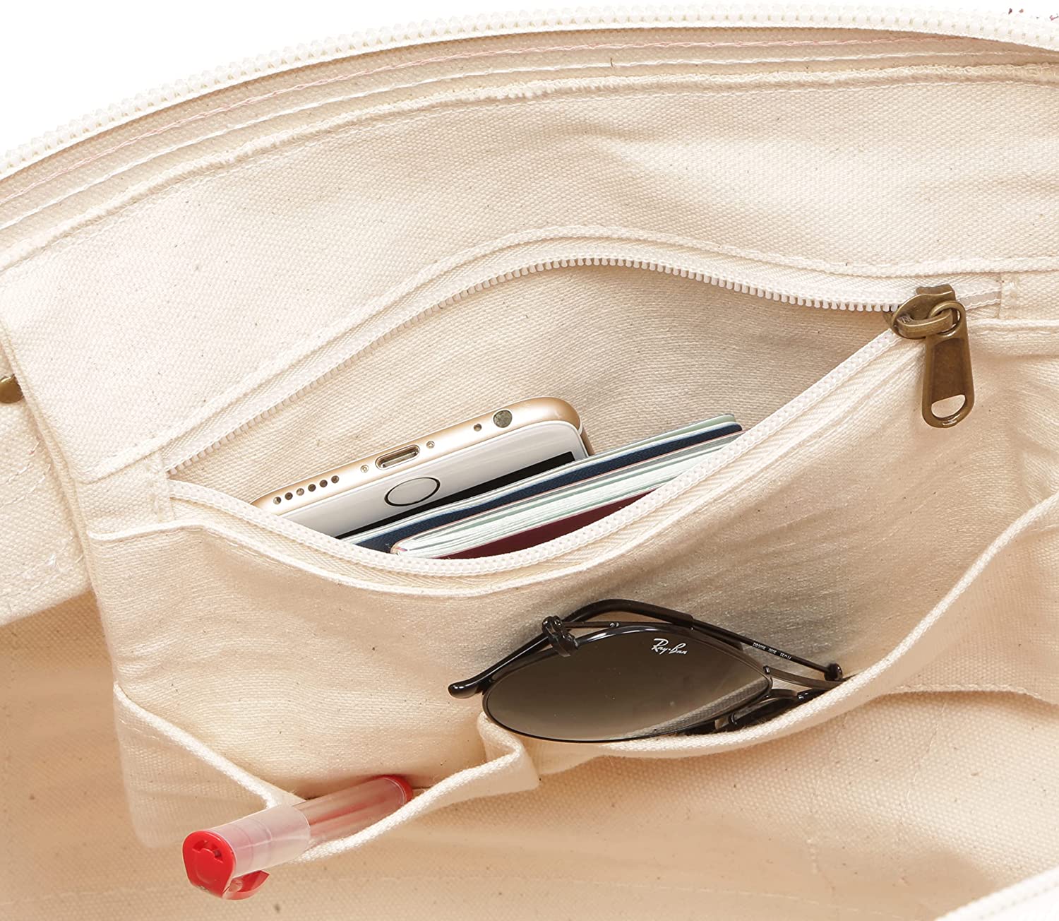 Adjustable Shoulder Strap Canvas Travel Duffle Bag Sturdy Leather Handle
