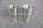 Promotional gift 500ml cappuccino coffee cup outdoor high quality custom metal