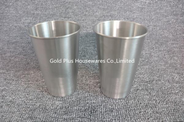 Promotional gift 500ml cappuccino coffee cup outdoor high quality custom metal