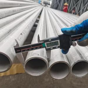 Wholesale ASTM SA312 SA213 Stainless Steel Pipe Tube / Round Shape Stainless Steel Pipe in 5.8m 6m Length from china suppliers