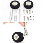 Unisex RC Toy Accessories CNC3MM/5MM RC Airplane Landing Gear 152MM Height