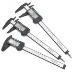 150mm 6inch LCD Digital Electronic Carbon Fiber Vernier Caliper Gauge Micrometer