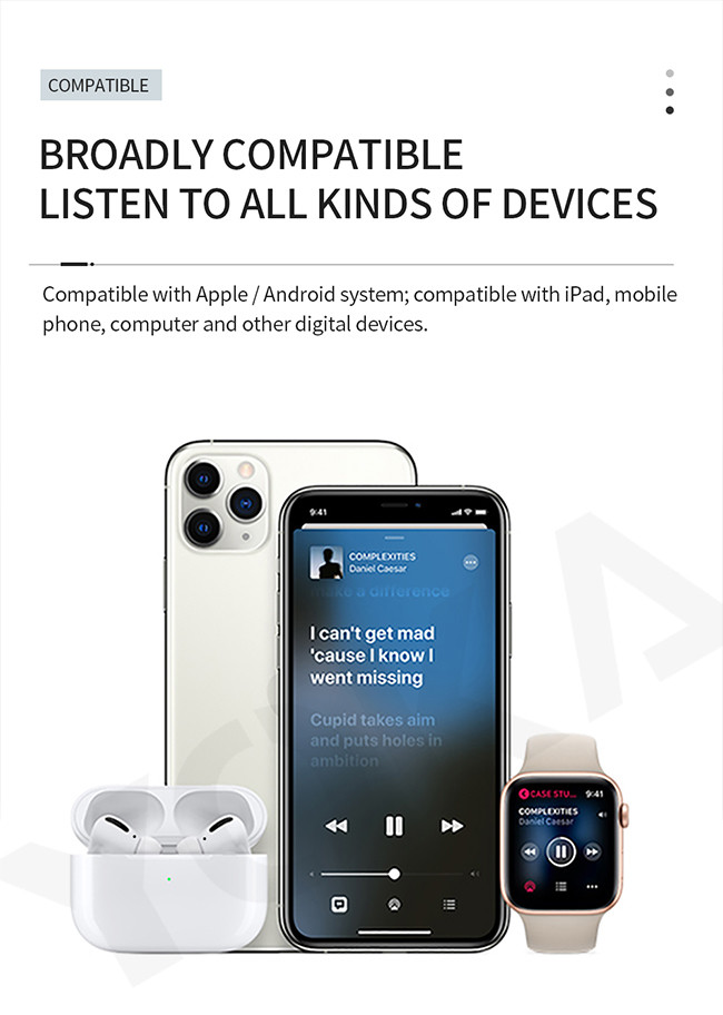 ANC Air 3 Pro Mobile Phone 400mAh True Wireless Stereo Earphones
