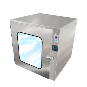 Wholesale Thru / Delivery Air Shower Pass Box 304 Stainless Steel With Fingerprint Unlock from china suppliers
