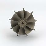 MS-TECH Turbo CT12A Turbine Wheel Shaft 17201-46010 Ind 51.7mm Exd42mm Blades 9