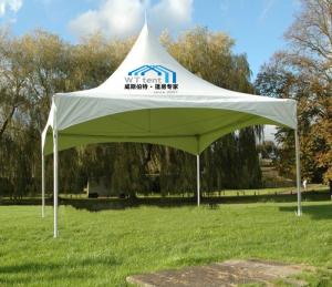 Wholesale Waterproof Spring Top Marquee , Anti - UV High Peak Marquee PVC Fabric from china suppliers