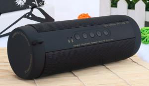 Wholesale Black / Blue / Red Waterproof Bluetooth Speaker With 1800mah Inside Battery from china suppliers