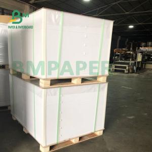 Wholesale Glossy White Synthetic Paper Sheets , PET Sticker Paper Waterproof For Printing from china suppliers