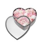 Custom Design Cardboard Heart Shape Packaging Gift Flower Box with Luxury