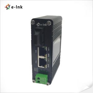 Wholesale Mini Industrial 2-Port 10 / 100Base-TX to 100Base-FX Media Converter from china suppliers