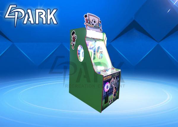 Indoor 1 Player Kids Coin Operated Game Machine / Happy Football Board Game for