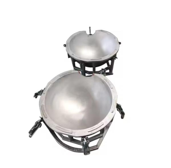 OEM Custom Rotational Molding Ball Mold Rotomolding Aluminum Molds LED Ball
