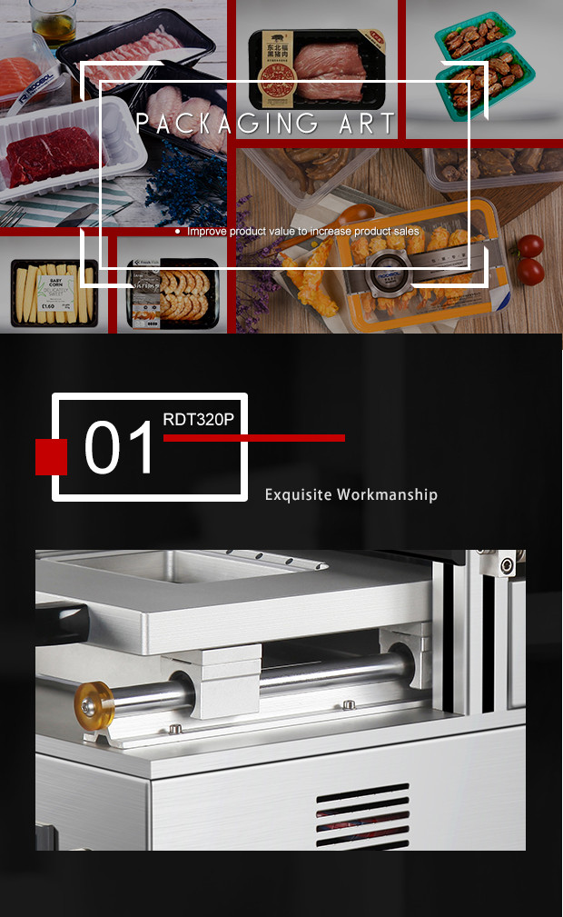 Stainless Steel Modified Atmosphere Packaging Machine Chamber Vacuum Packer