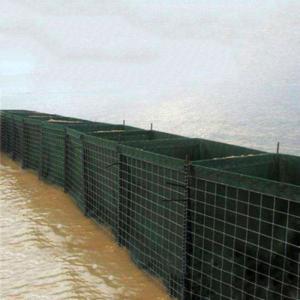 Wholesale ISO Galvanized Sand Wall L10m Defensive Barrier Filled Military Box from china suppliers