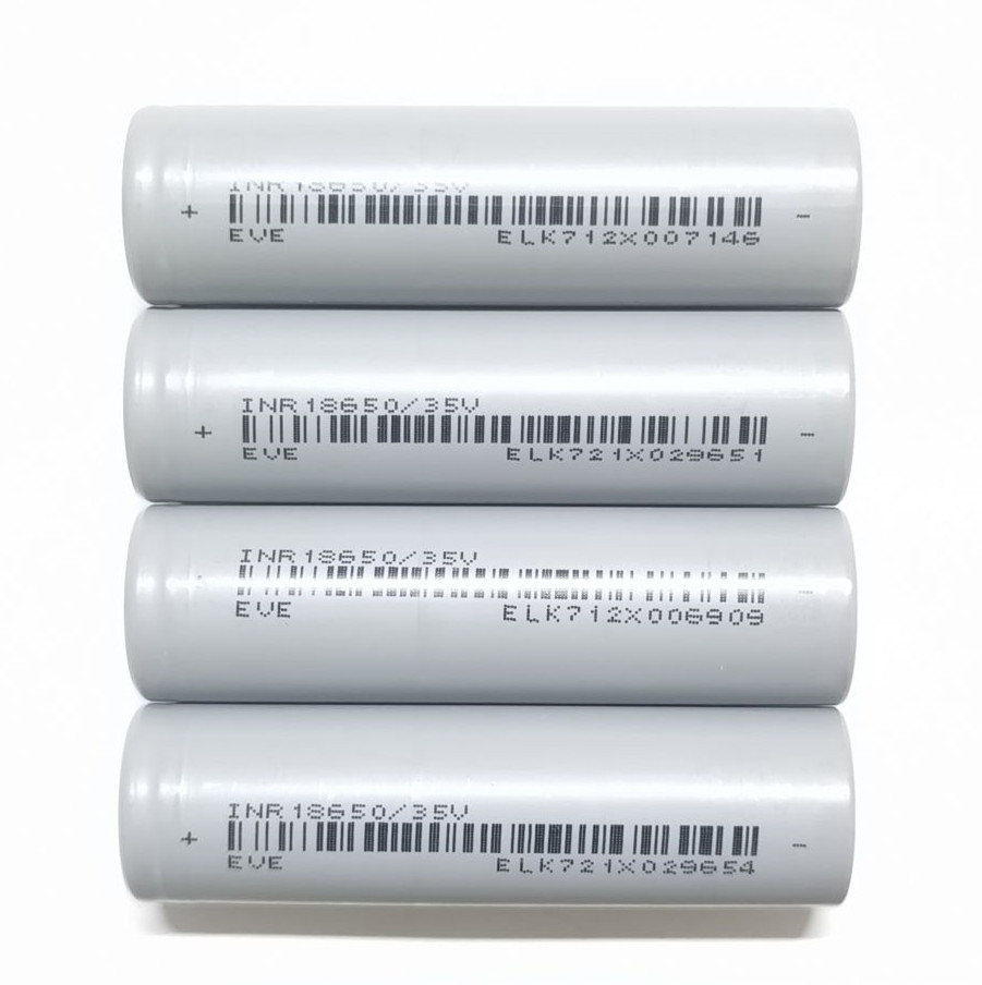EVE 35V 18650 Cylindrical Battery Cell 3.7 3500mah Li Ion Battery Cell 3C Discharge