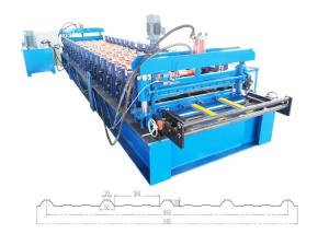 Wholesale CE Standard Building Material Steel Sheet Coated Panel Roofing Sheet Metal Roll Forming Machine from china suppliers