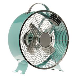 Wholesale High Velocity 4 Blade Metal Desk Fan 35W 9 Inch Air Cooling With Copper Motor from china suppliers