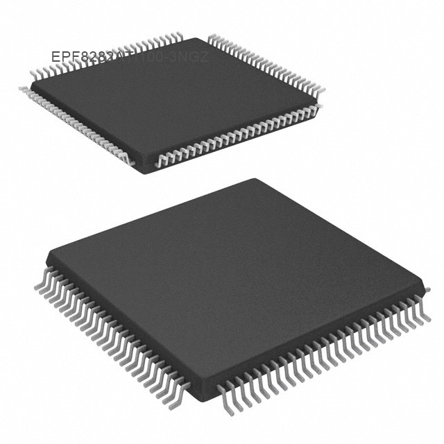 MICROCONTROLLER IC EPF8282 ATI1003 NGZ 100-TQFP (14x14) EMBEDDED FPGA IC FPGA 78 I/O 100TQFP EPF8282ATI100-3NGZ