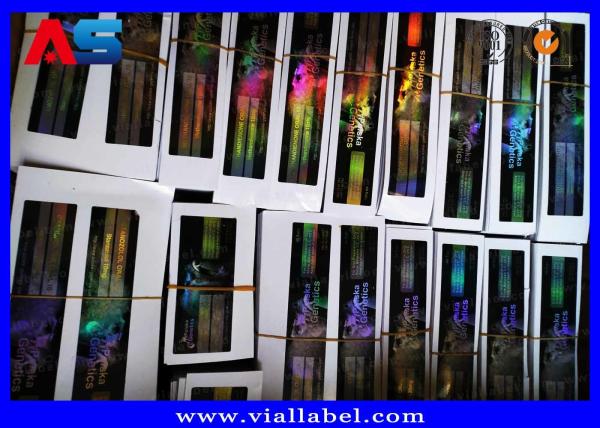 Bodybuilding Enanthate Pharmaceutical Peptide Bottle Labels RX Laser Hologram