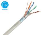 Outdoor LAN Network FTP CAT5E Cable With Steel Messenger Aerial